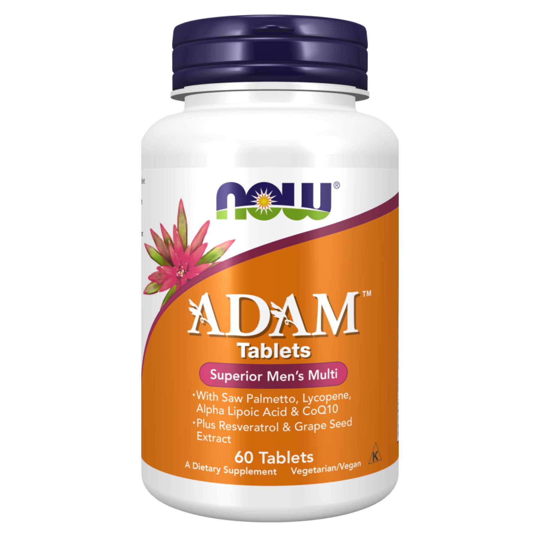 NOW Foods ADAM Superior Men's Multi 60tab