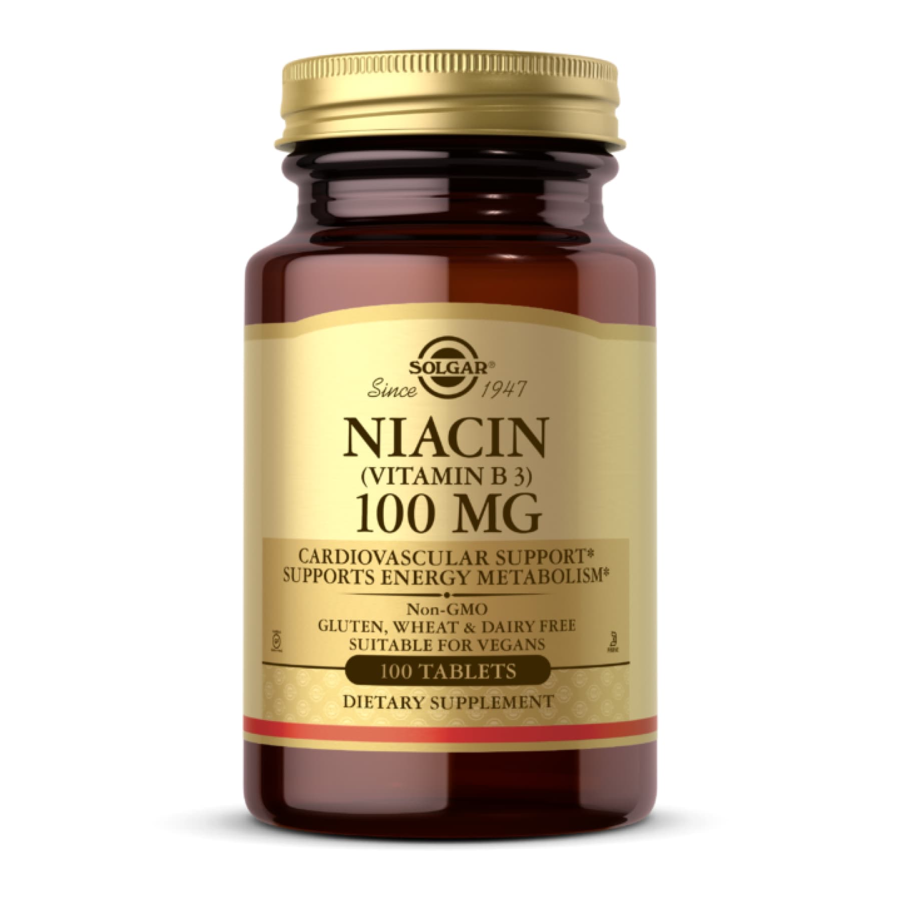 Solgar Niacin (Vitamin B3) 100mg 100tabl