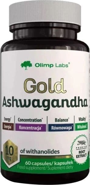 Olimp Gold Ashwagonda 60c Jar 12