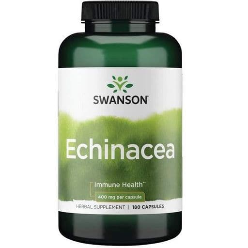 Swanson Echinacea 400 mg 180 Caps