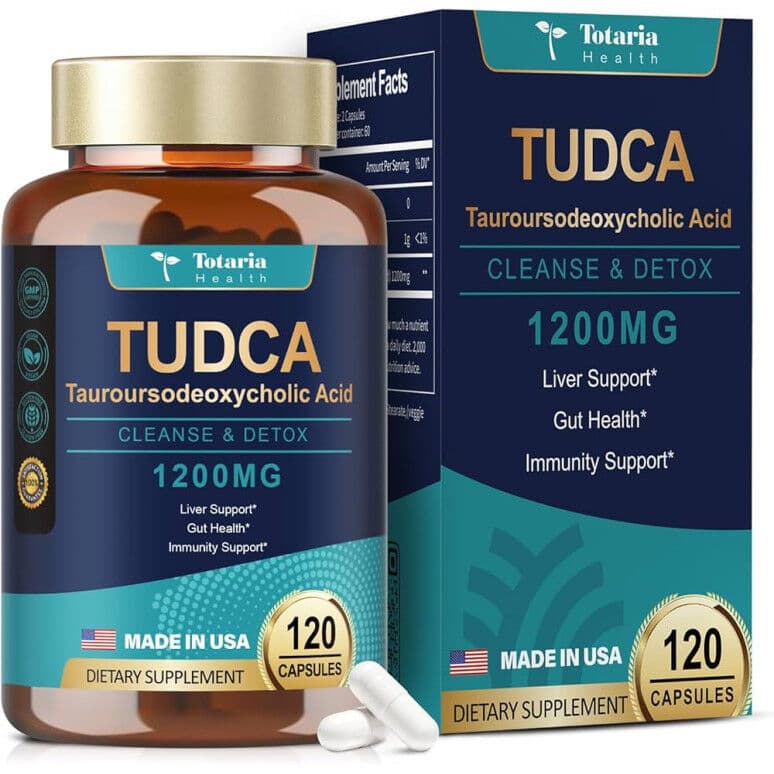 Totaria Health Tudca 1200 mg 120 caps USA