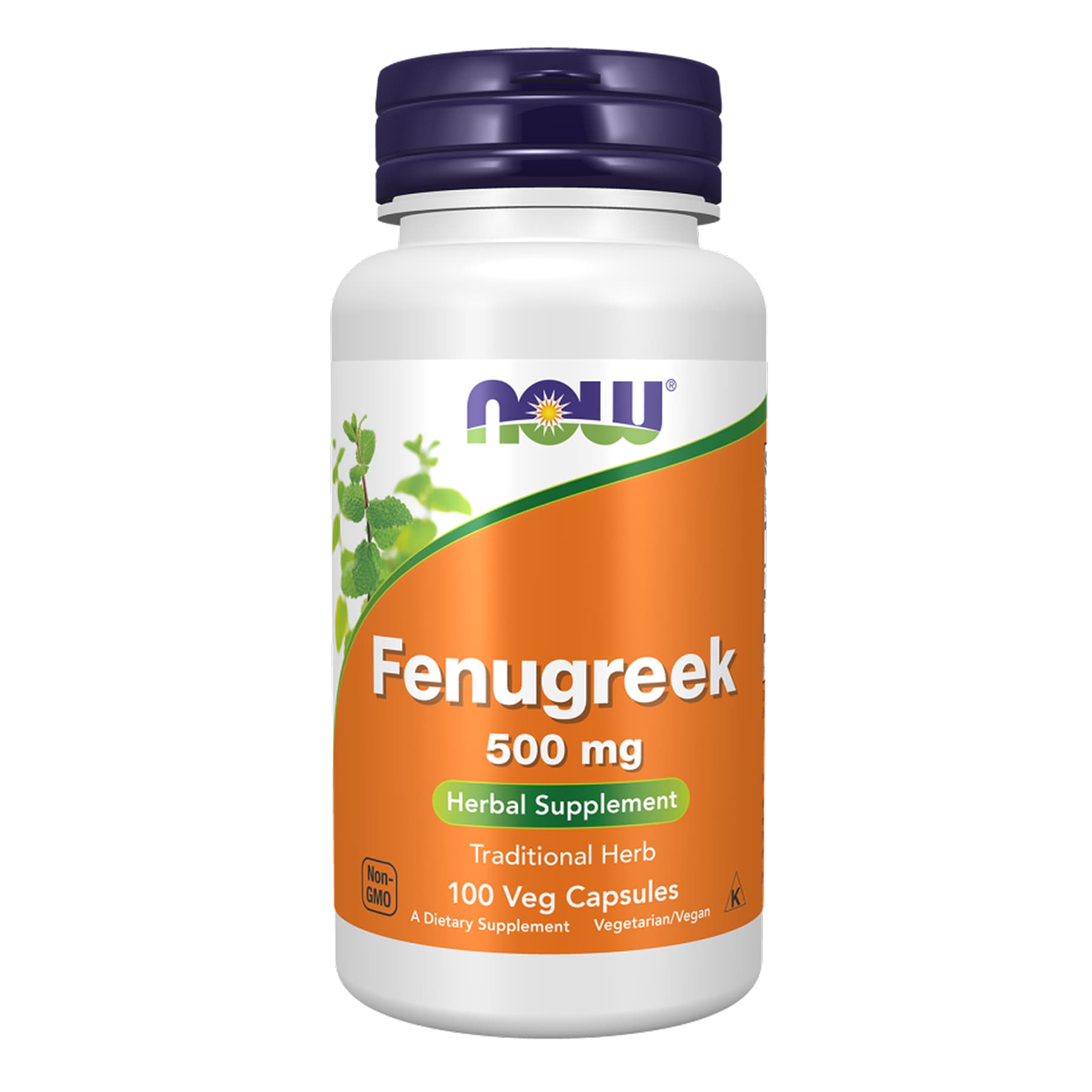NOW Foods Fenugreek 500 mg 100vegkaps