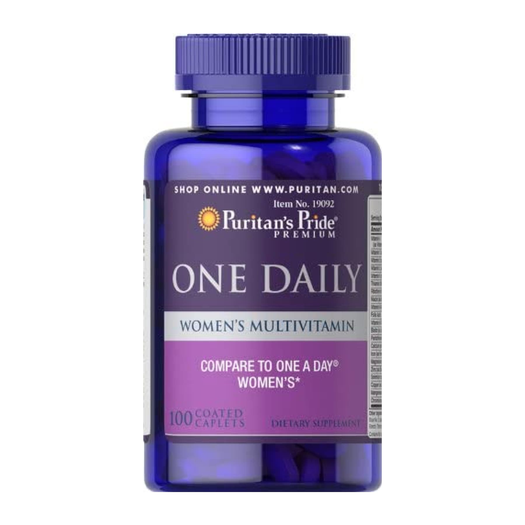 Puritan's Pride One Daily Women's Multivitamin 100caps