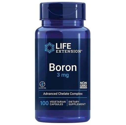 Life Extension Boron 3 mg, 100 vegetarian capsules