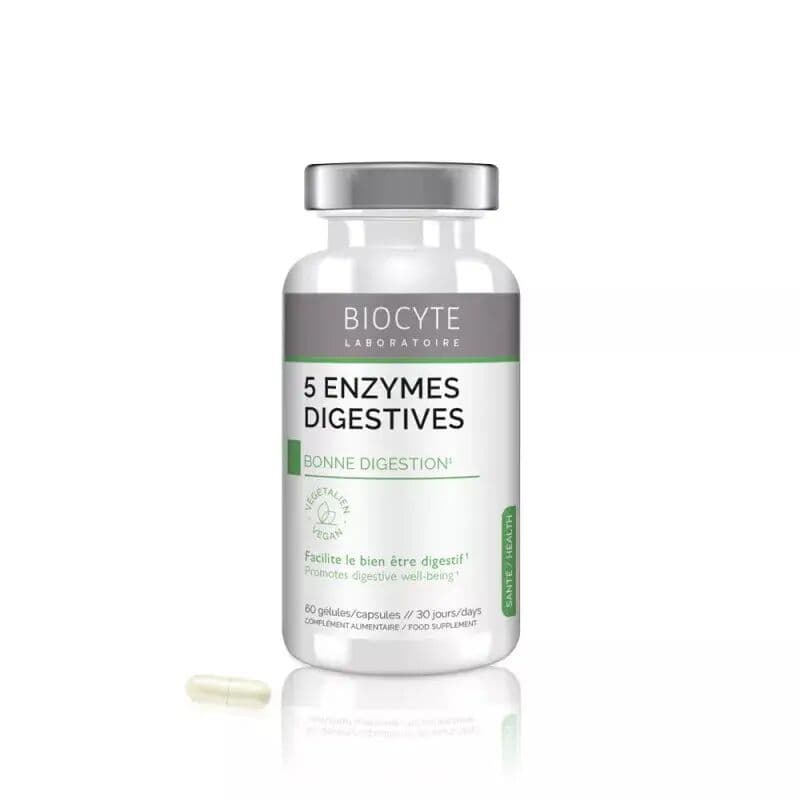 Biocyte Longevity 5 Enzymes Digestives 60caps