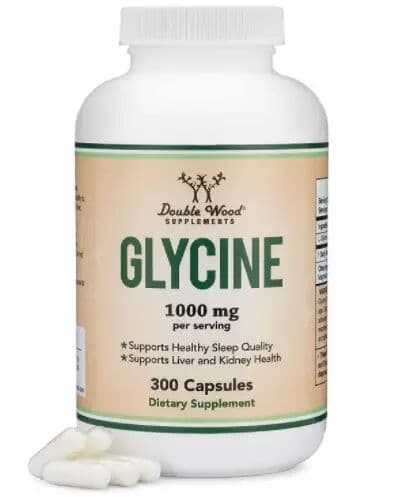 Double Wood Supplements Glycine 1000mg 300caps