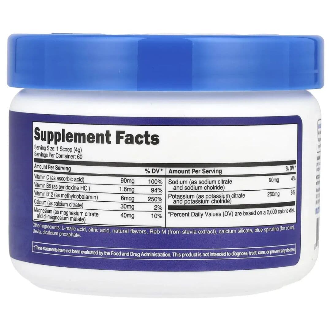 Nutricost Electrolytes Advanced Hydration Complex (Blue Raspberry)