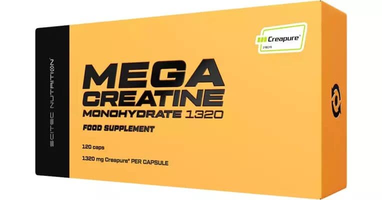 Scitec Nutrition Mega Creatine Monohydrate 120caps