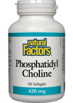 Natural Factors Phosphatidyl Choline 420mg 90softgels