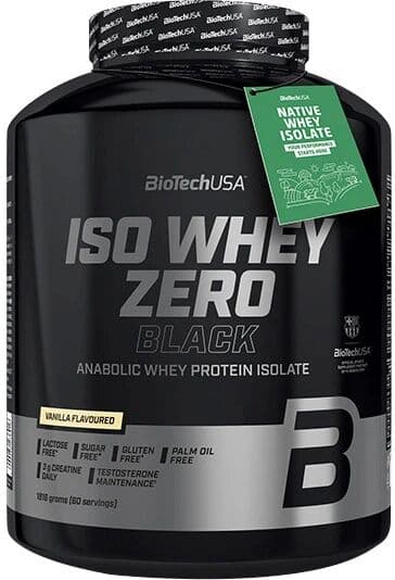 BioTechUSA Iso Whey Zero Black (фасовка 1816 г, вкус Ваниль)